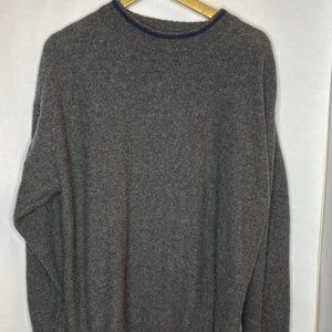 Men's gray wool Columbia sweater size XL